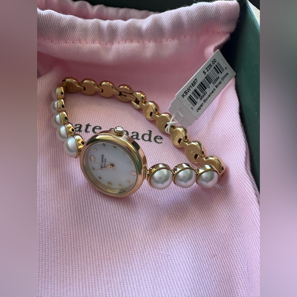 Kate Spade New York Monroe Pearl Bracelet Watch 24mm - Picture 3 of 6